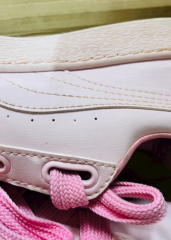 Pembe İlk Adım Ayakkabısı Velcro Bağlı - Görsel 5