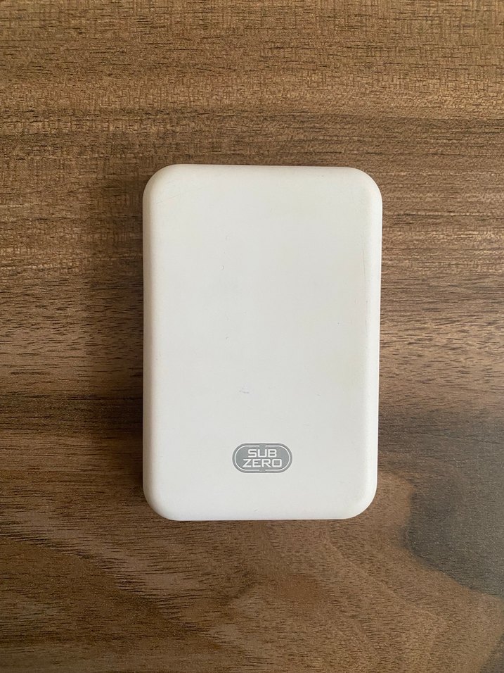 Beyaz 5000mAh Taşınabilir Power Bank magesafe - Görsel 2