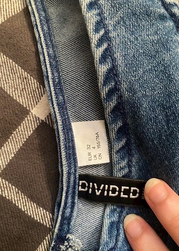 H&M H&M Divided | Lacivert Denim Mini Elbise