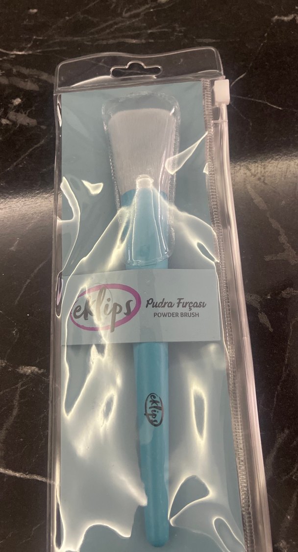 Pastel Mavi Makyaj Fırçası - Görsel 2