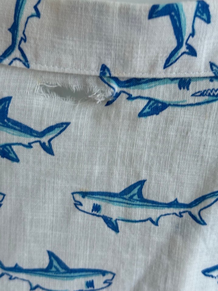 Erkek Çocuk Gri Baskılı Kısa Kollu Gömlek - Görsel 4