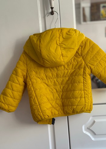 LC Waikiki Kapüşonlu Sarı Erkek Çocuk Mont
