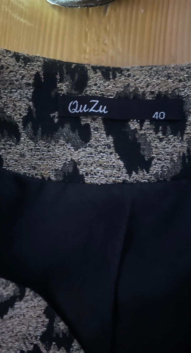 Kahverengi Leopar Desenli Kedi Ceketi - Görsel 3