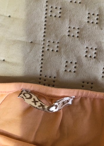 Soft pembe dantelli crop - Görsel 3