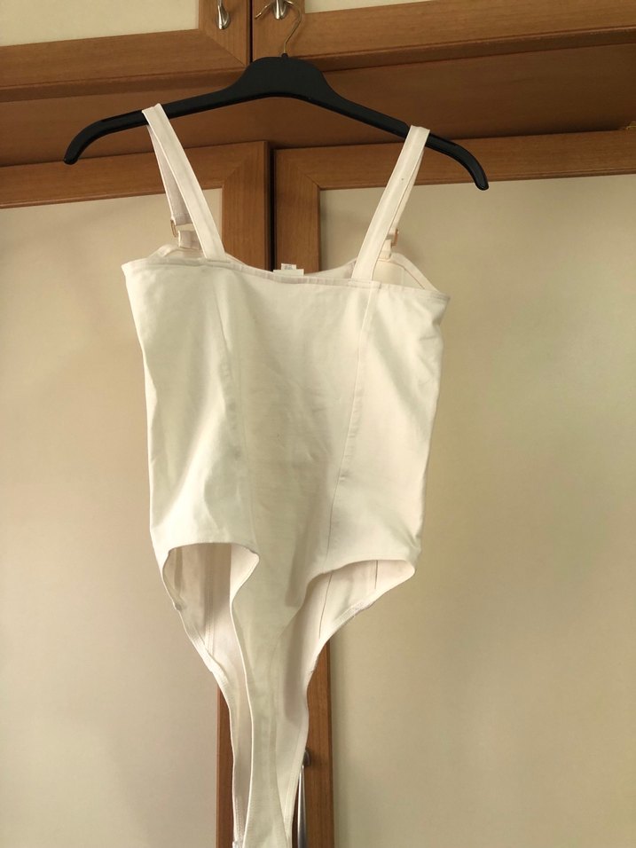 Beyaz İnce Kesim Korse - Görsel 2