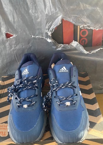 Erkek Mavi Outdoor Spor Ayakkabı - Görsel 4