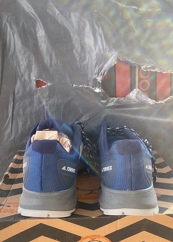 Erkek Mavi Outdoor Spor Ayakkabı - Görsel 2