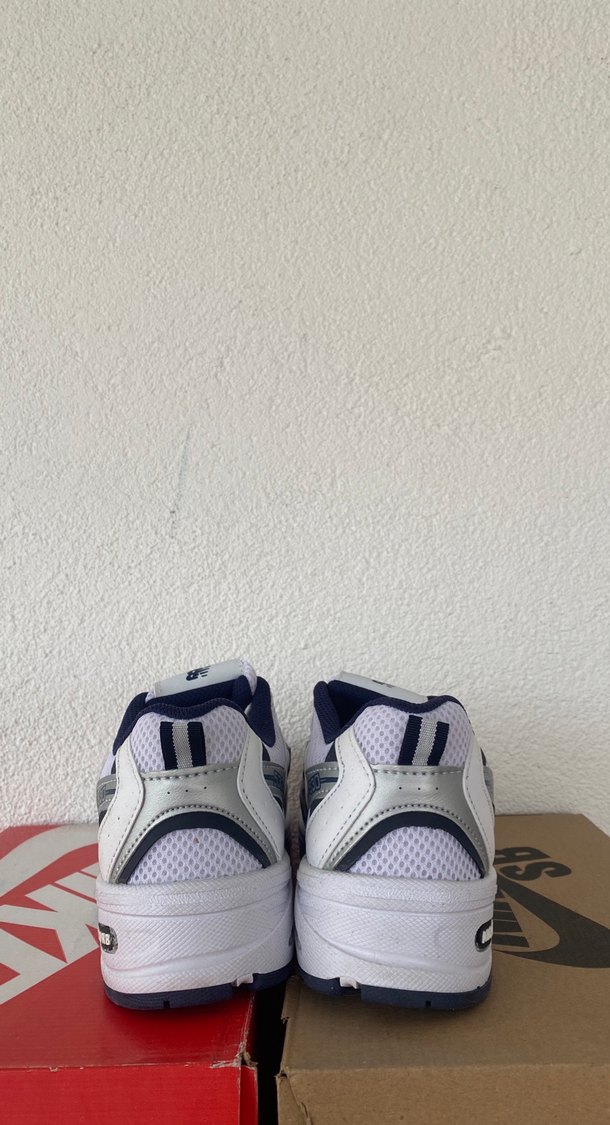 Beyaz Mavi New Balance - Görsel 4