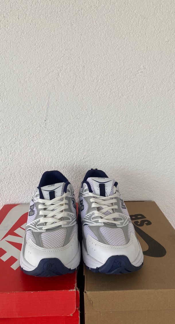 Beyaz Mavi New Balance - Görsel 2