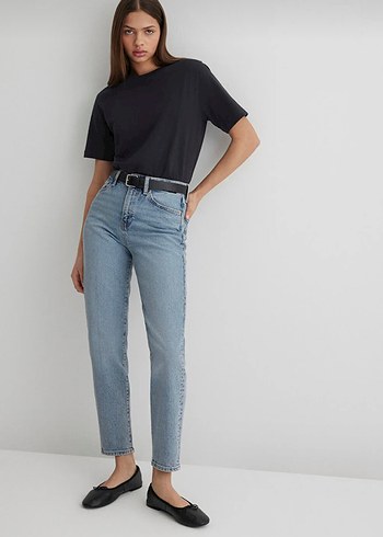 Mavi Jeans Normal Kesim Midi Denim Kadın Kot Pantolon