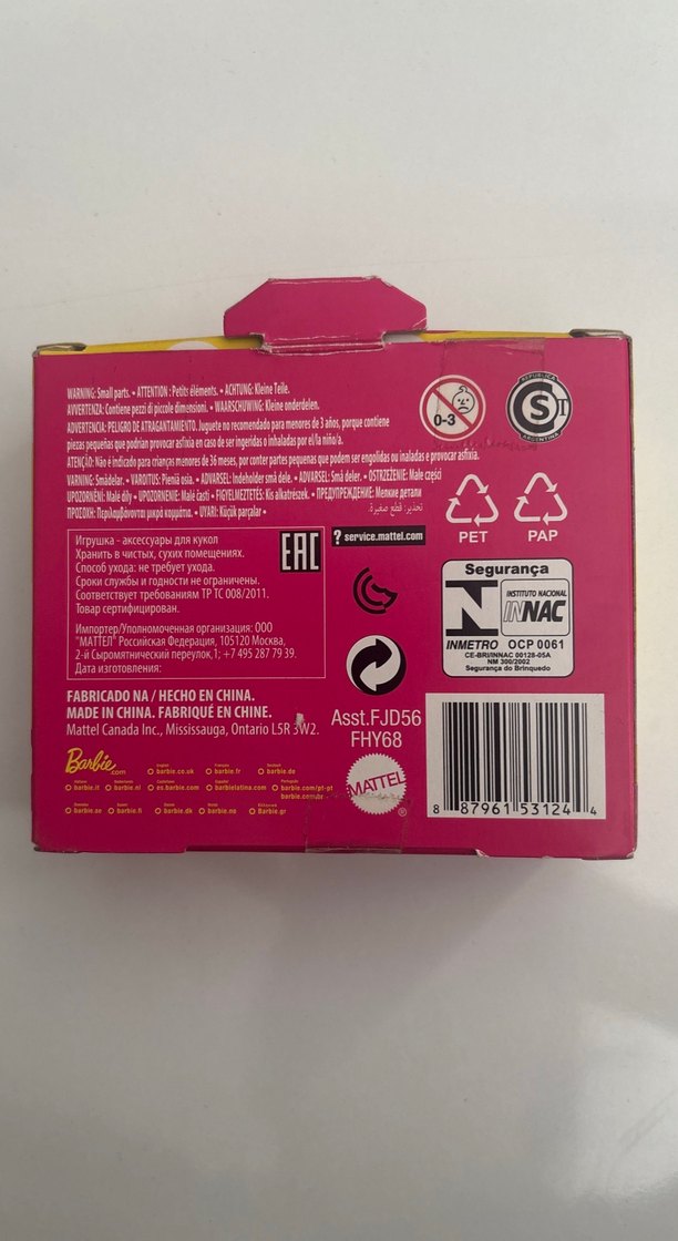 Barbie Aksesuar Seti 3+ Yaş - Görsel 2