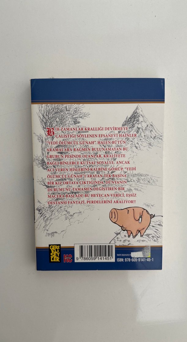Yedi Ölümcül Günah Cilt 1 Manga - Görsel 3