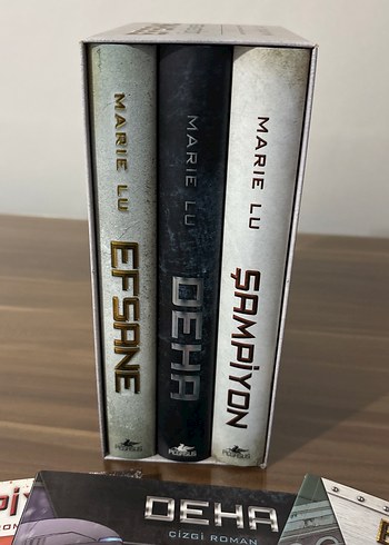Marie Lu Üçlemesi Kutulu Set - Efsane, Deha, Şampiyon - Görsel 2