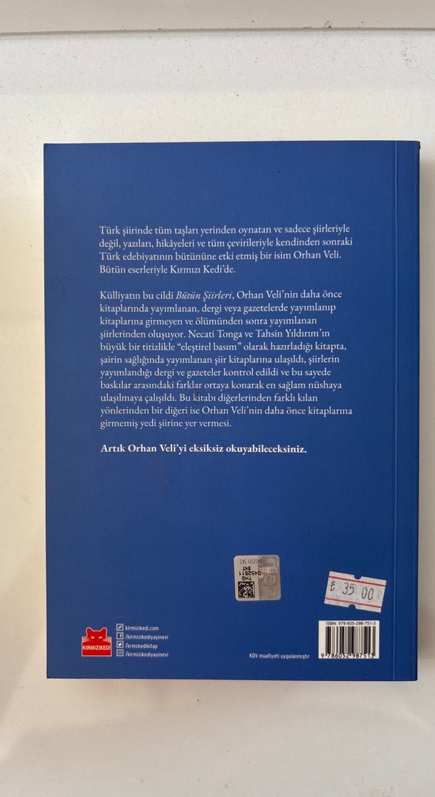 Orhan Veli Kanık Bütün Şiirleri Kitabı - Görsel 2