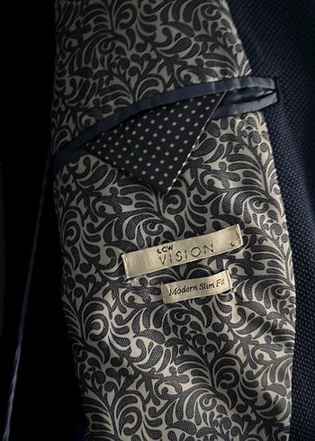 Lacivert Erkek Ofis Takım Ceketi - Görsel 3