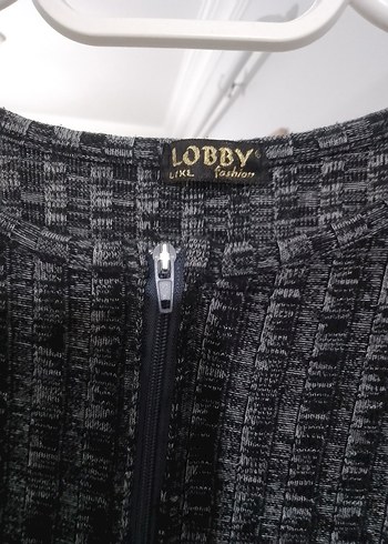 Gri Kadın Uzun Triko Elbise - Görsel 3