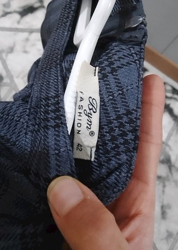 Gri Midi Kadın Takım Elbise - Görsel 3