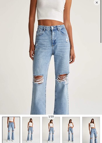 Wide leg jean