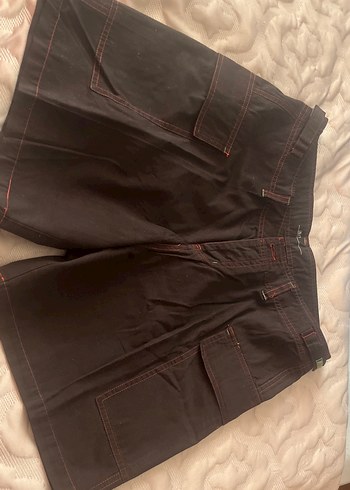 Kemerli Mini Şort