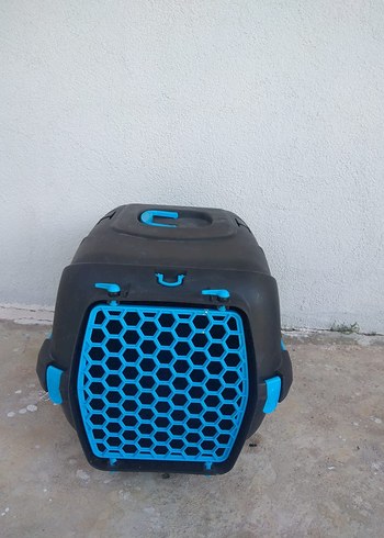 Mavi Kapaklı Gri Taşıma Kutusu