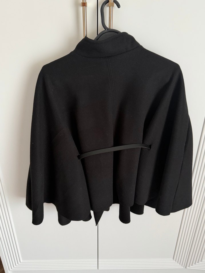 Kemerli Siyah Panço - Görsel 4