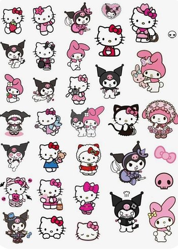 Kuromi sticker