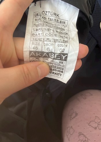 Erkek Lacivert Takım Elbise, Regular Fit, Düğmeli - Görsel 4