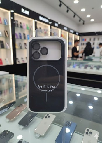 IPHONE 17 PRO SOFT MAGSAFE SİYAH KILIF