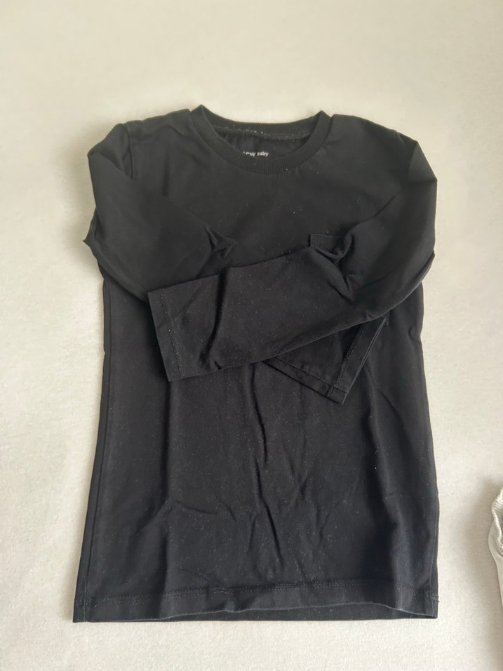 Beyaz Uzun Kollu Çocuk Tshirt - Görsel 4