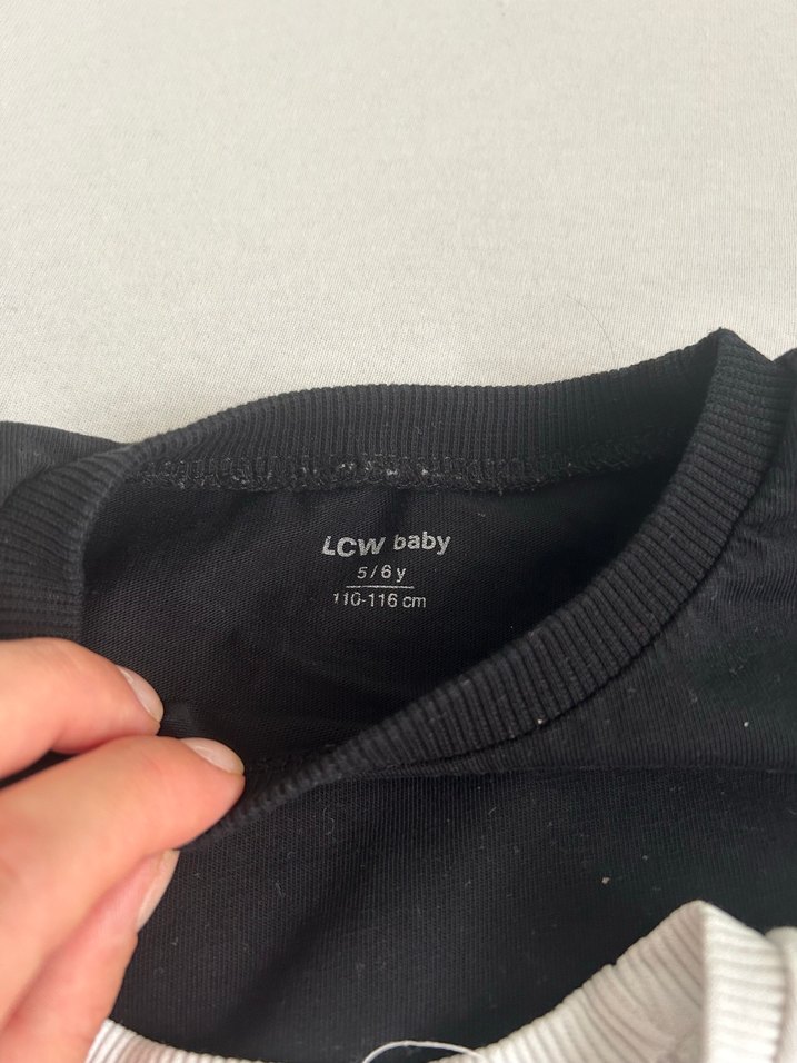 Beyaz Uzun Kollu Çocuk Tshirt - Görsel 3