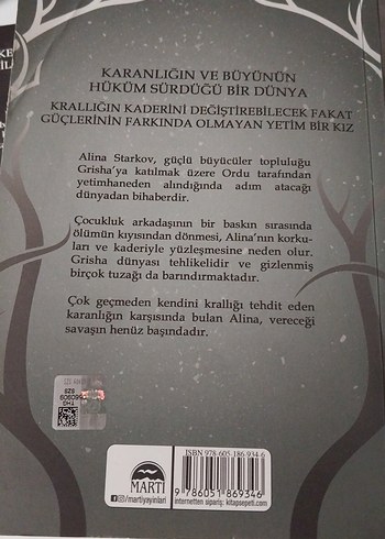 Beden Renk Gölge ve Kemik - leigh bardvgo