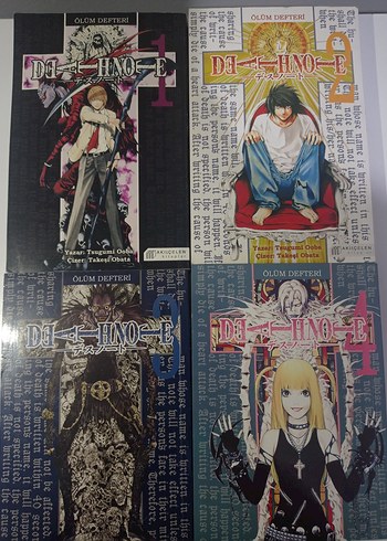Death Note Manga Seti (açıklama)