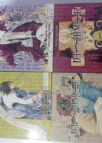  Death Note Manga Seti (açıklama)