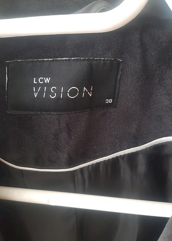 LC Waikiki Siyah Kadife Kadın Blazer Ceket