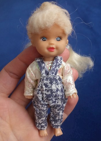 Gri Desenli Tulumlu Bebek Oyuncak - Görsel 7