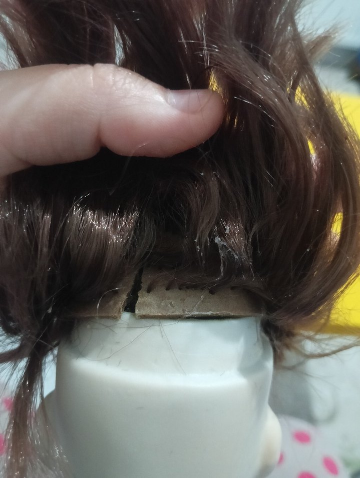 Antika porselen başlı kumaş gövdeli vintage bebek. 1930 - Görsel 3