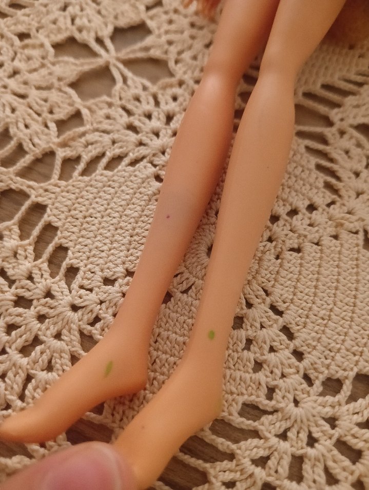 Bej Ten Renkli Pastel Bebek - Görsel 2