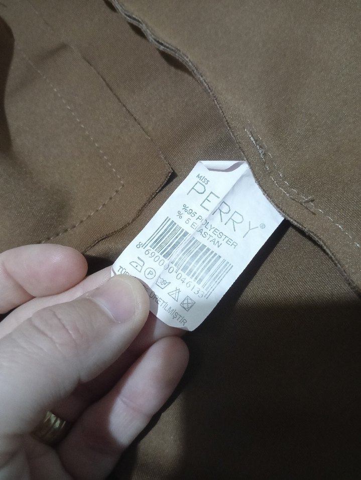 Püsküllü Bej Süet Kolsuz Kadın Yelek - Görsel 5