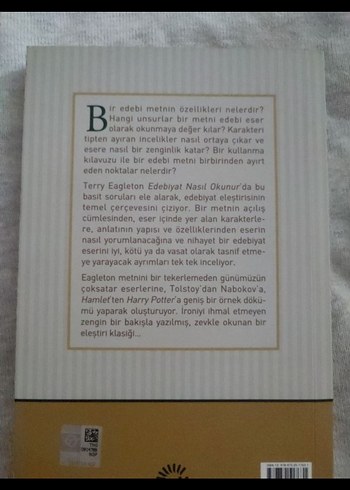  Edebiyat Nasıl Okunur - Terry Eagleton