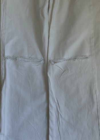 36 Beden Beyaz Bershka Jean