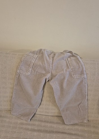 Bej Erkek Çocuk Kadife Pantolon - Görsel 2