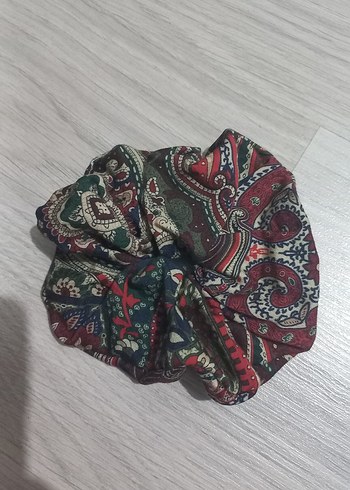 Renkli Bohem Elastik Saç Tokası - Görsel 3