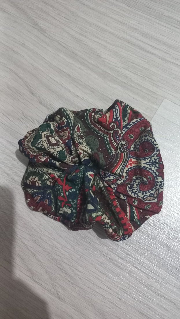 Renkli Bohem Elastik Saç Tokası - Görsel 3