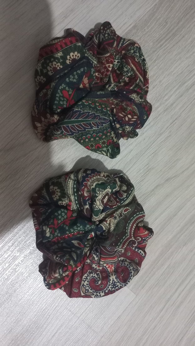 Renkli Bohem Elastik Saç Tokası - Görsel 2