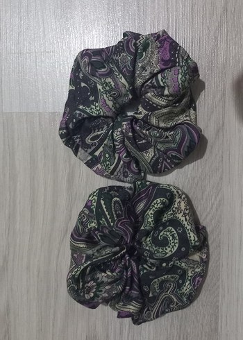 Mor Bohem Esintili Elastik Toka - Görsel 2