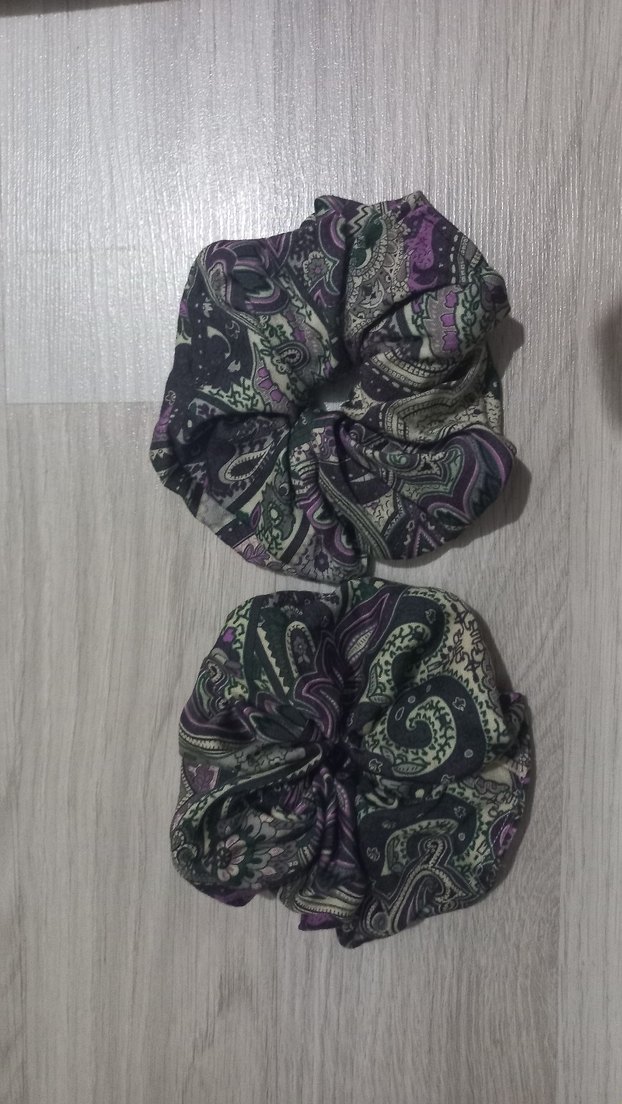 Mor Bohem Esintili Elastik Toka - Görsel 2