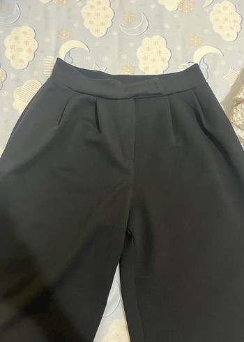 Trendyol & Milla Siyah Normal Boy Kadın Kumaş Pantolon trendyolmilla