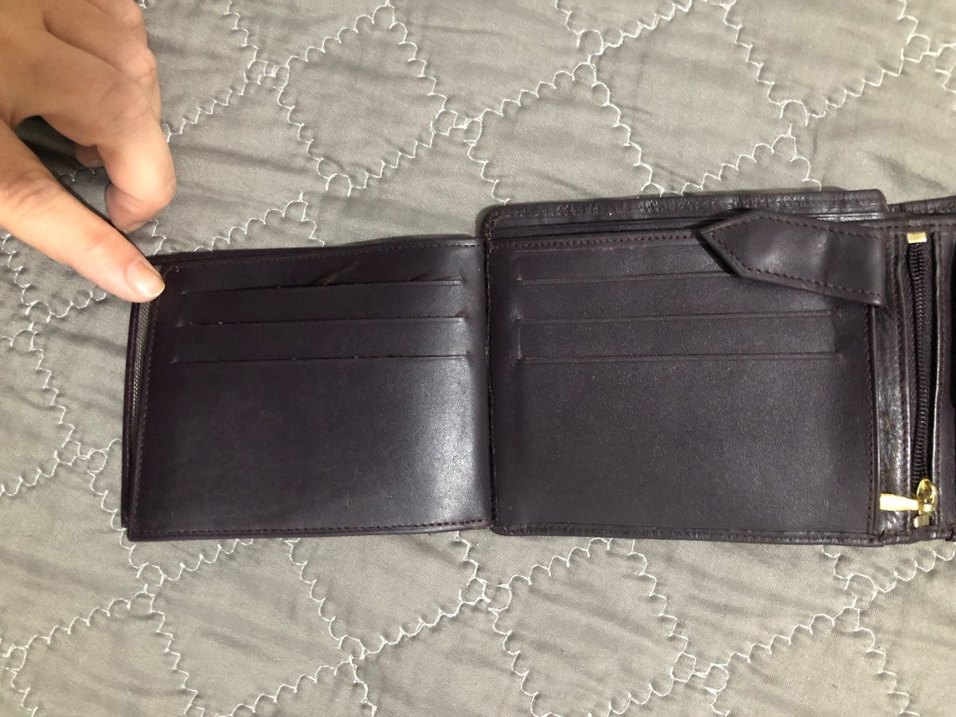 Koyu Kahverengi Erkek Cüzdan - Görsel 2