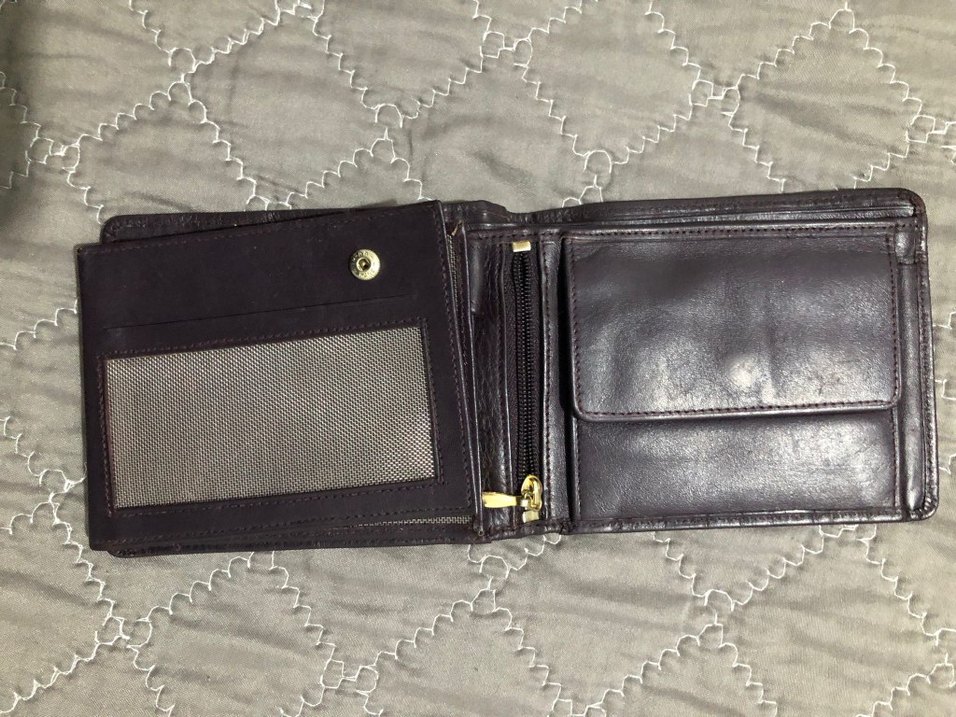 Koyu Kahverengi Erkek Cüzdan - Görsel 3