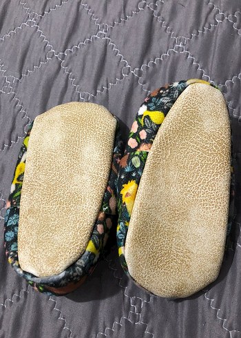 Renkli Baskılı Bohem Erkek Bebek Patik - Görsel 2